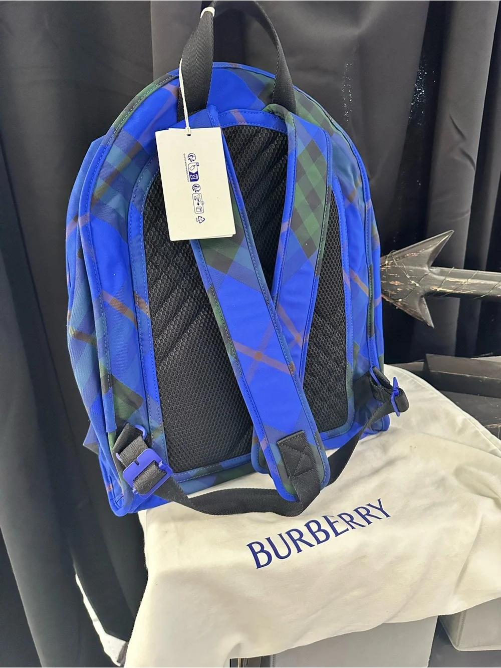 Burberry backpack bold